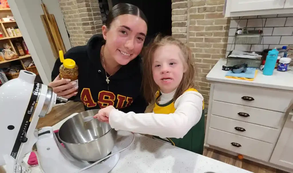 Autistic Girl Cooking